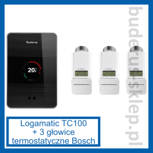 Zestaw regulatora Logamatic TC100
